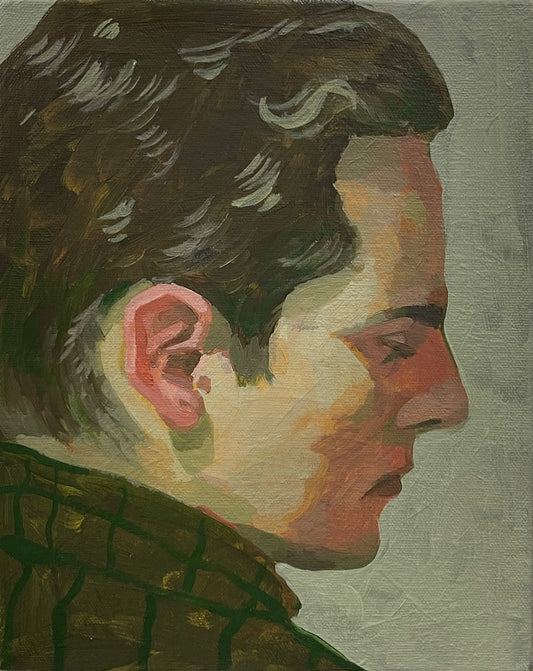 Green and Orange Portrait