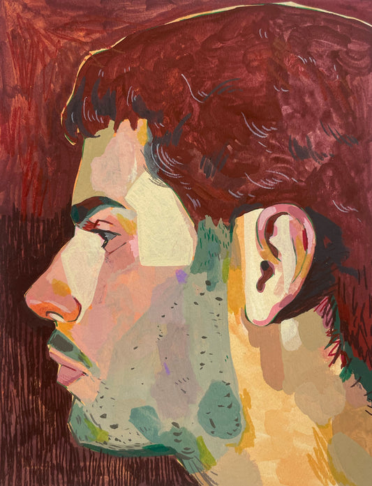 Portrait in Red